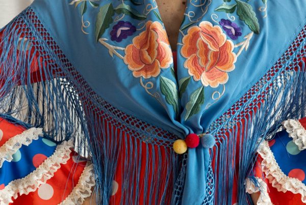 Mantoncillo Bordado Fabiola 1987