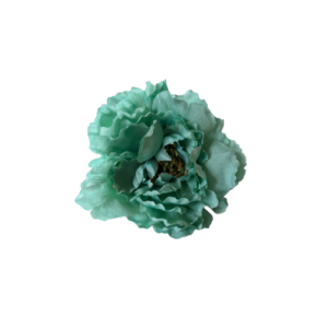 Fabiola1987 te ofrece Flor tipo Peonía para vestir de flamenca color verde agua tamaño grande
